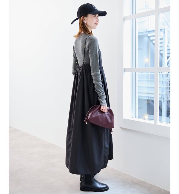 SLOBE IENA「《WEB限定/追加3予約》スイビハイゲージプルオーバー」|ニット・セーター|