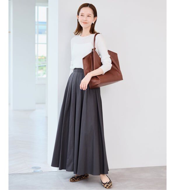 SLOBE IENA「《WEB限定/追加3予約》スイビハイゲージプルオーバー」|ニット・セーター|