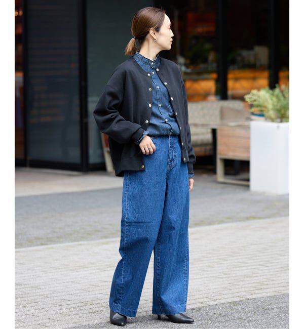 SLOBE IENA「LEDENIM REMAKE OVER SHIRT」|シャツ・ブラウス|