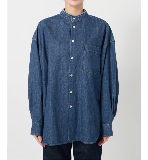 SLOBE IENA「LEDENIM REMAKE OVER SHIRT」|シャツ・ブラウス|