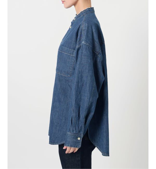 SLOBE IENA「LEDENIM REMAKE OVER SHIRT」|シャツ・ブラウス|