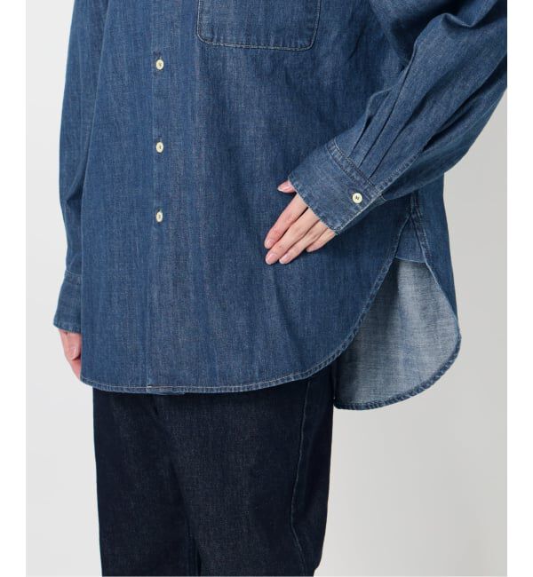 SLOBE IENA「LEDENIM REMAKE OVER SHIRT」|シャツ・ブラウス|