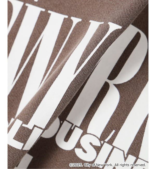 SLOBE IENA「《追加》GOOD ROCK SPEED NEW YORK CITYスウェット 25NYC209W」|スウェット・ジャージ|