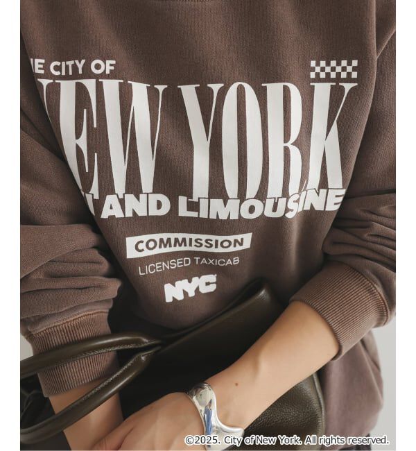 SLOBE IENA「《追加》GOOD ROCK SPEED NEW YORK CITYスウェット 25NYC209W」|スウェット・ジャージ|