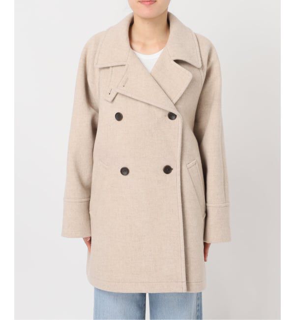 IENA「ダブルブレストハーフコート」|その他|