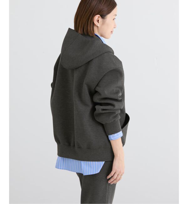 IENA「《予約》ダンボールニットフーディ」|パーカー|