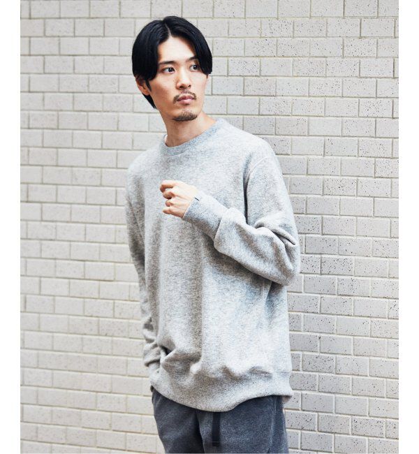 EDIFICE「【LOOPWHEELER for LOWERCASE】別注 ツリアミウール ルーズスウェット」|スウェット・ジャージ|