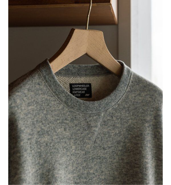 EDIFICE「【LOOPWHEELER for LOWERCASE】別注 ツリアミウール ルーズスウェット」|スウェット・ジャージ|