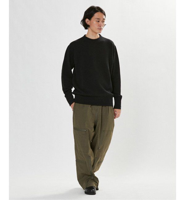 EDIFICE「【LOOPWHEELER for LOWERCASE】別注 ツリアミウール ルーズスウェット」|スウェット・ジャージ|