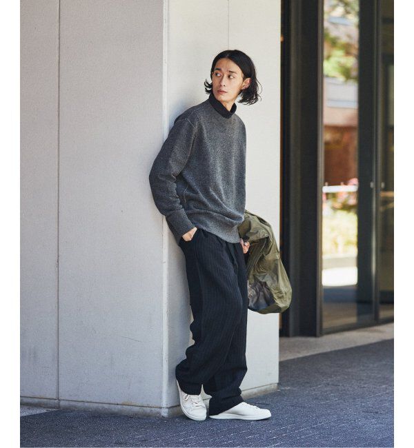 EDIFICE「【LOOPWHEELER for LOWERCASE】別注 ツリアミウール ルーズスウェット」|スウェット・ジャージ|