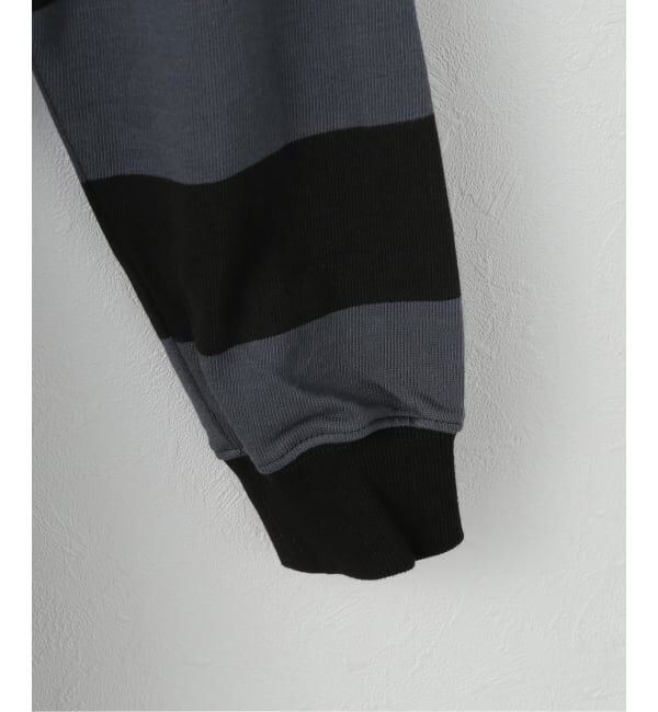 PULP「【Geek Office / ギークオフィス】OPEN YY Knitted STRIPE TRIM RUGBY SHIRT」|その他|