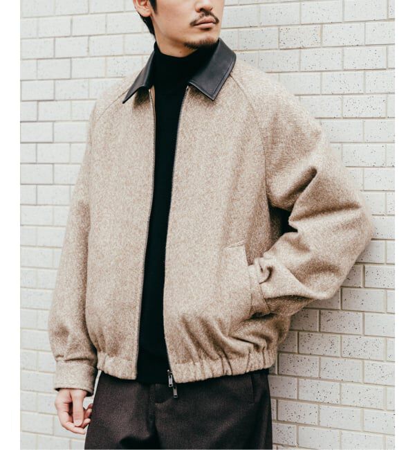EDIFICE「ツイード スポーツ ブルゾン【リバーシブル仕様】」|その他|ベージュ A