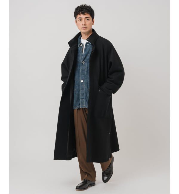 EDIFICE「ニット メルトン モーターサイクル コート」|その他|