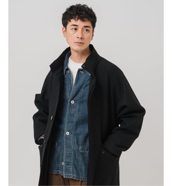 EDIFICE「ニット メルトン モーターサイクル コート」|その他|