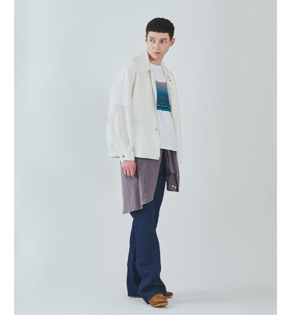 EDIFICE「《予約》ライト シャンブレー ショート ブルゾン」|その他|