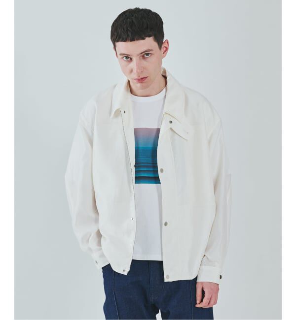 EDIFICE「《予約》ライト シャンブレー ショート ブルゾン」|その他|