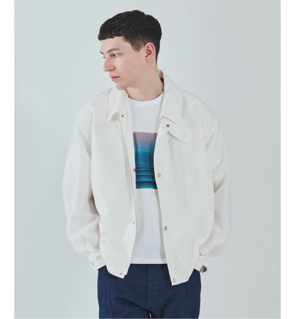 EDIFICE「《予約》ライト シャンブレー ショート ブルゾン」|その他|