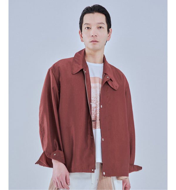 EDIFICE「《予約》ライト シャンブレー ショート ブルゾン」|その他|