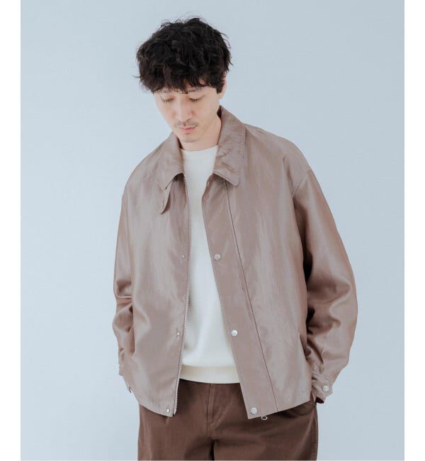 EDIFICE「《予約》ライト シャンブレー ショート ブルゾン」|その他|