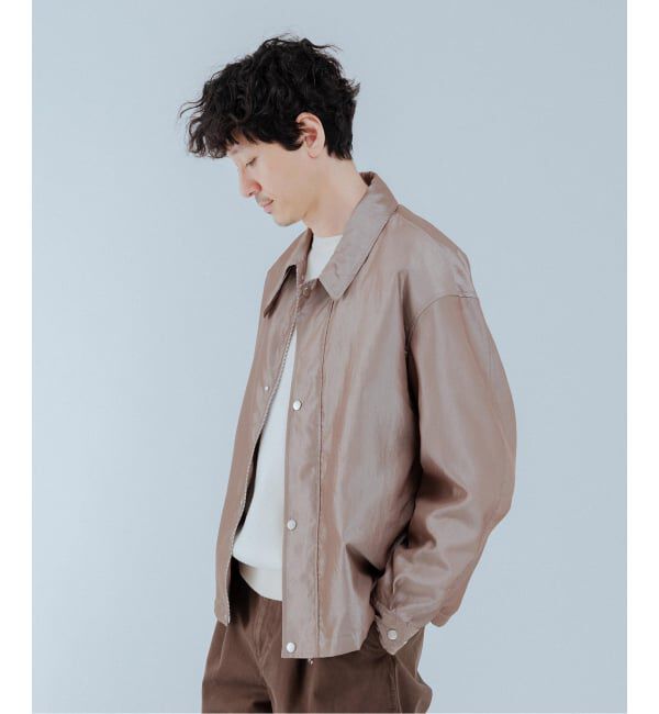 EDIFICE「《予約》ライト シャンブレー ショート ブルゾン」|その他|