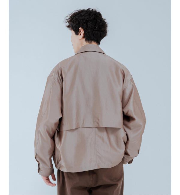 EDIFICE「《予約》ライト シャンブレー ショート ブルゾン」|その他|