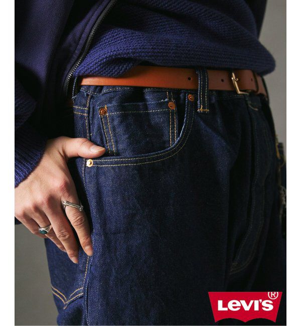 JOURNAL STANDARD relume「LEVI&rsquo;S(R)/リーバイス(R) 別注 501(R) Selvedge RIGID L28」|デニム|ネイビー