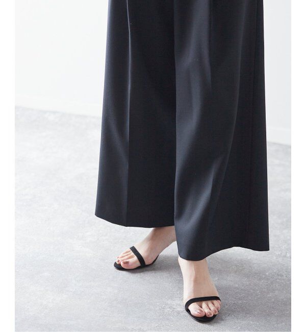 journal standard L'essage「【NEBULONI E. /ネブローニ】スエード1ストヒール：サンダル」|サンダル|