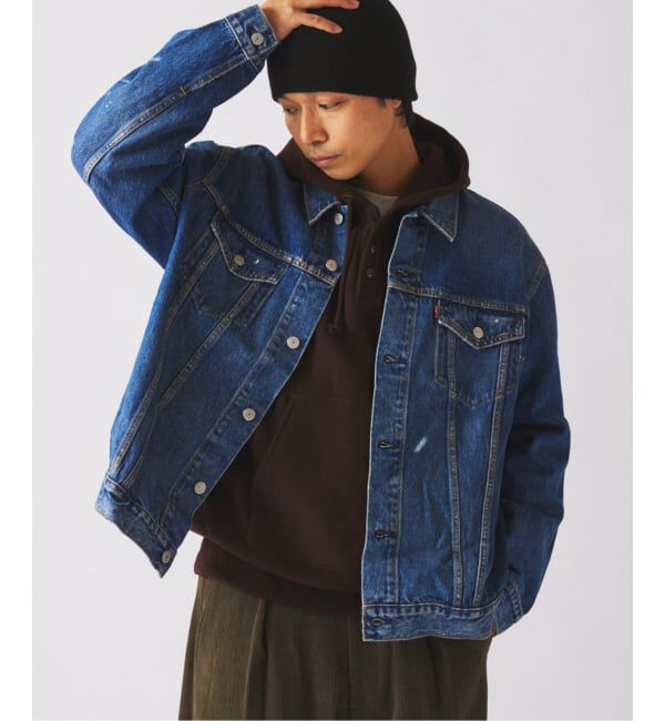 JOURNAL STANDARD relume「LEVI&rsquo;S(R) / リーバイス(R) 別注 TYPE III TRUCKER JACKET Selvedge INDIGO」|デニムジャケット|