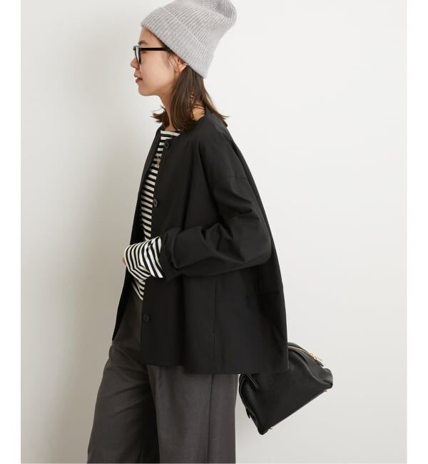 JOURNAL STANDARD relume「《追加》撥水【SPENSIERATO】クルーネックコクーンブルゾン」|その他|