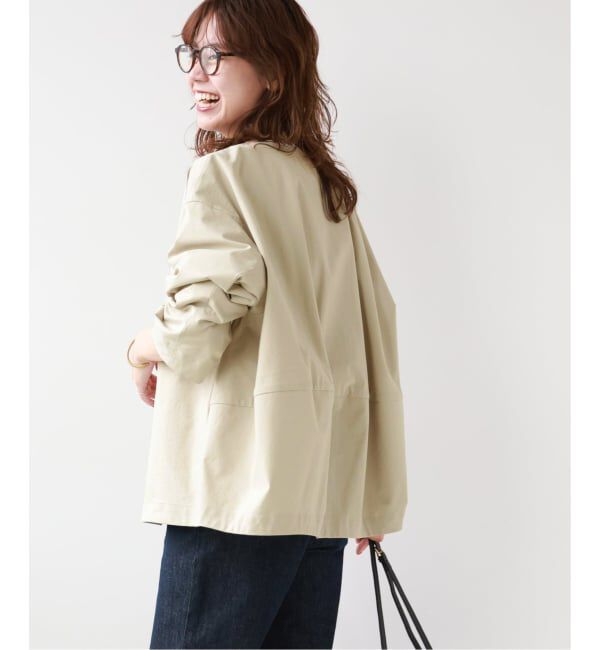 JOURNAL STANDARD relume「《追加》撥水【SPENSIERATO】クルーネックコクーンブルゾン」|その他|