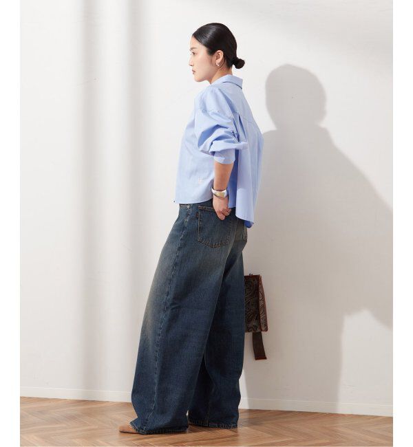 journal standard L'essage「【HAIKURE/ハイクル】BETHANY SHORT LENGTH INTENSE BLU：デニム」|デニム|