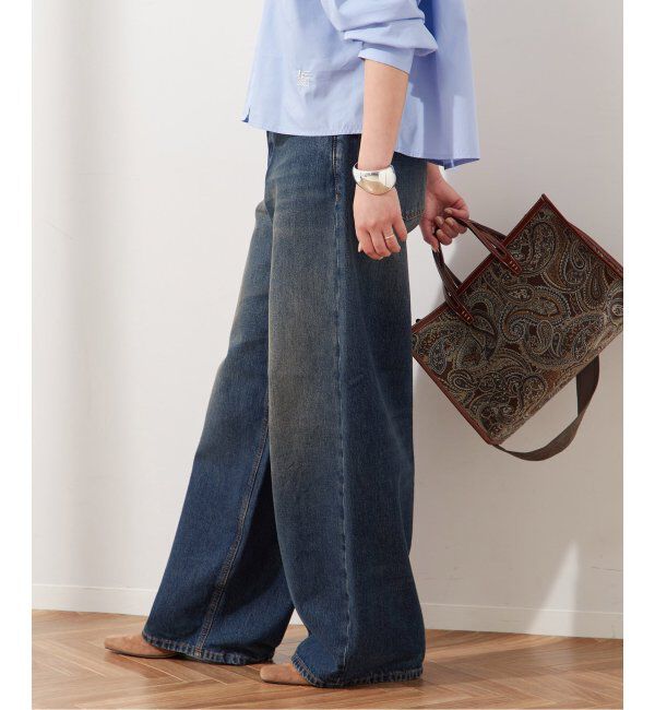 journal standard L'essage「【HAIKURE/ハイクル】BETHANY SHORT LENGTH INTENSE BLU：デニム」|デニム|