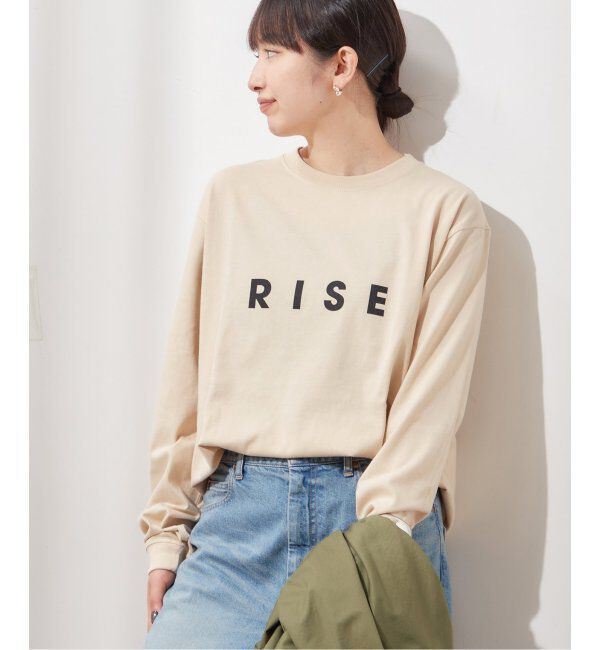 journal standard L'essage「【別注】POETMEETS DUBWISE RISEロンT」|Tシャツ・カットソー|ベージュ