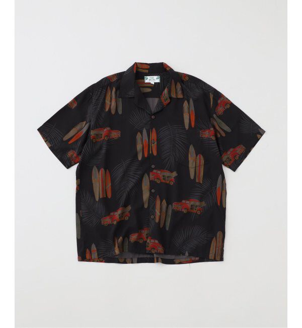 JOURNAL STANDARD relume「TWO PALMS / トゥーパームス 別注 オーバーダイ アロハシャツ」|シャツ・ブラウス|ブラック