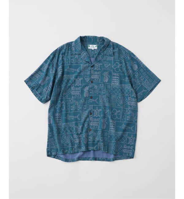 JOURNAL STANDARD relume「TWO PALMS / トゥーパームス 別注 オーバーダイ アロハシャツ」|シャツ・ブラウス|ブルー