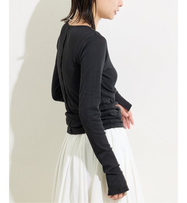 JOURNAL STANDARD「別注【MILLER/ミラー】 for JOURNAL STANDARD VネックリブL/S T」|Tシャツ・カットソー|