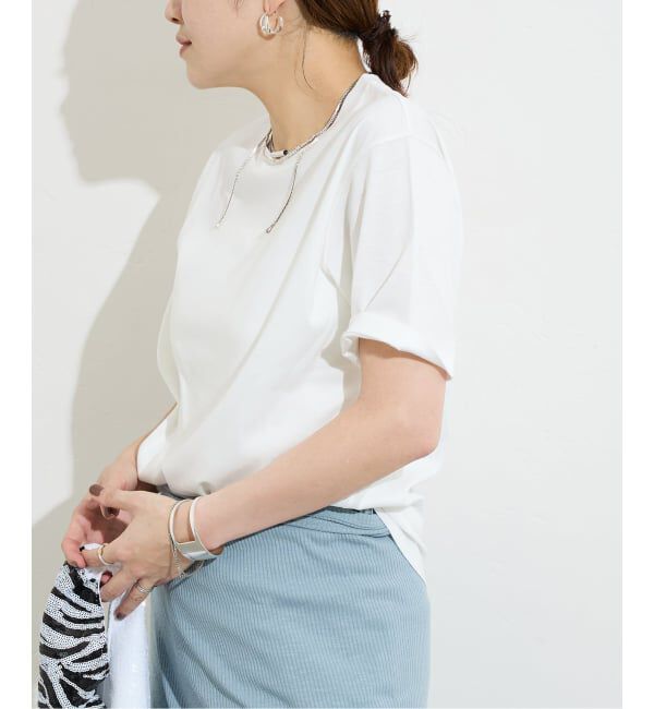 JOURNAL STANDARD「《追加4》汗ジミ防止ナノシアハーフスリーブT」|Tシャツ・カットソー|