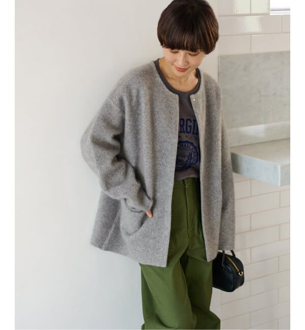 JOURNAL STANDARD relume「フラッフィーコクーンニットカーディガン」|カーディガン|