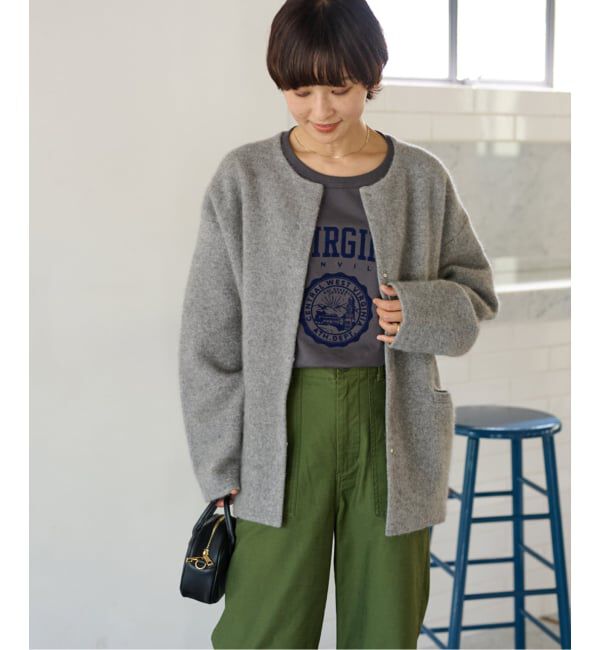 JOURNAL STANDARD relume「フラッフィーコクーンニットカーディガン」|カーディガン|