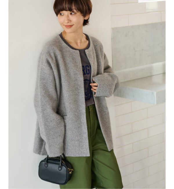JOURNAL STANDARD relume「フラッフィーコクーンニットカーディガン」|カーディガン|