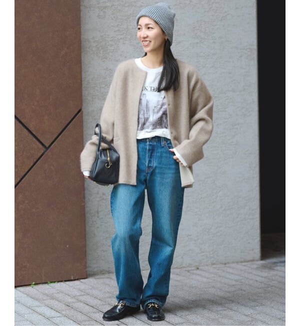 JOURNAL STANDARD relume「フラッフィーコクーンニットカーディガン」|カーディガン|