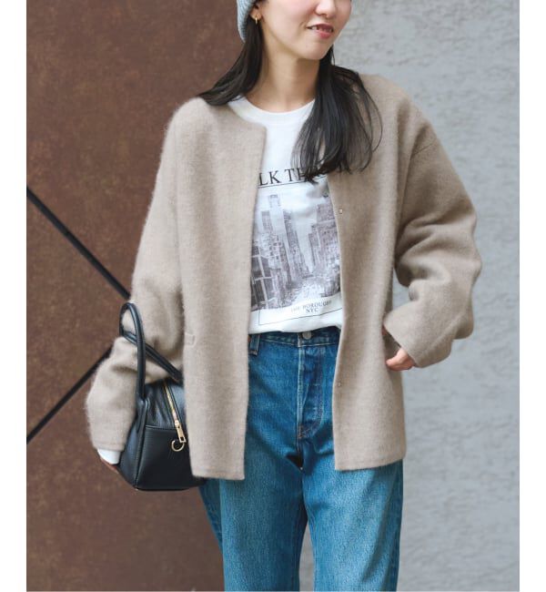 JOURNAL STANDARD relume「フラッフィーコクーンニットカーディガン」|カーディガン|