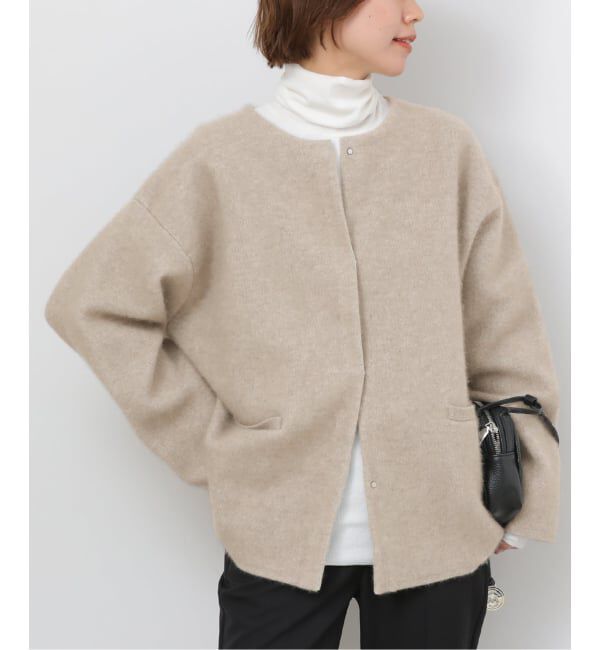 JOURNAL STANDARD relume「フラッフィーコクーンニットカーディガン」|カーディガン|ベージュ