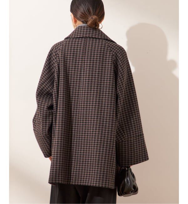 journal standard L'essage「チェックワイドコート」|その他|