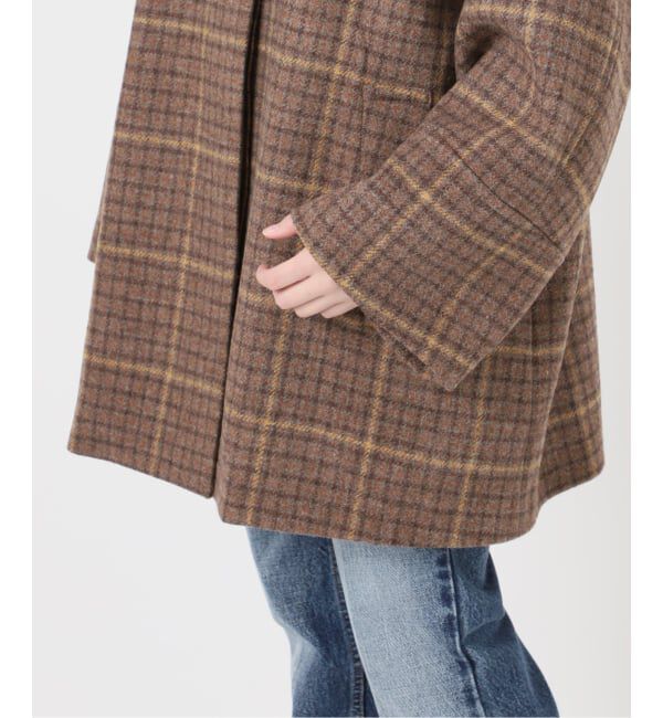 journal standard L'essage「チェックワイドコート」|その他|