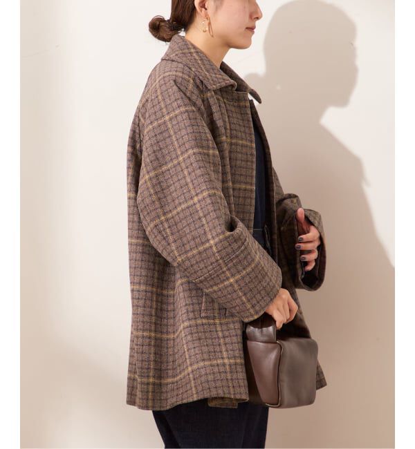 journal standard L'essage「チェックワイドコート」|その他|