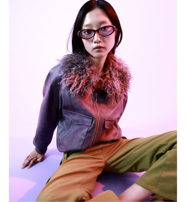 Oriens JOURNAL STANDARD「2way ファージャケット」|その他|パープル