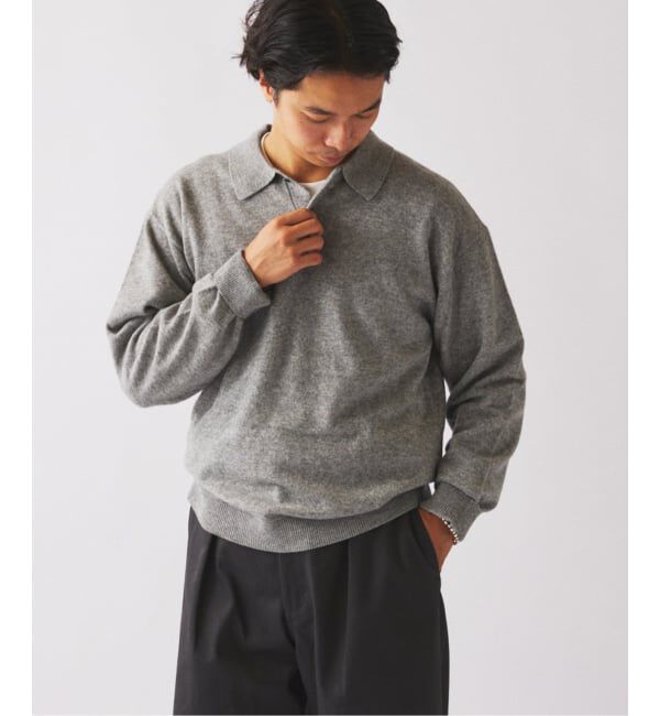 JOURNAL STANDARD relume「COLLINS VILLE WOOL / コリンズ ビル ウールニット ポロシャツ」|ニット・セーター|
