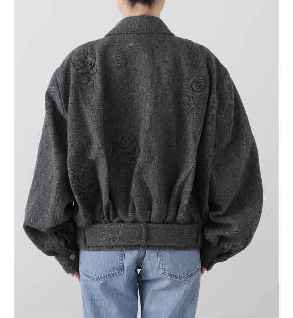 JOURNAL STANDARD「【VIVIANO / ヴィヴィアーノ】 Flower Applique Bomber JK」|その他|