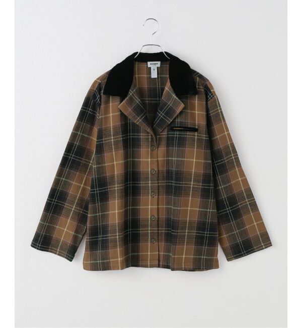 JOURNAL STANDARD relume「【ASHER / アッシャー】 COLLAR SHIRT JKT」|その他|ブラウン